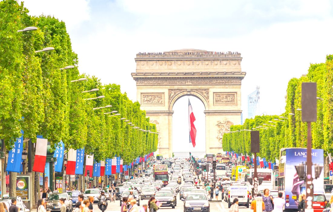 Paris champs elysees