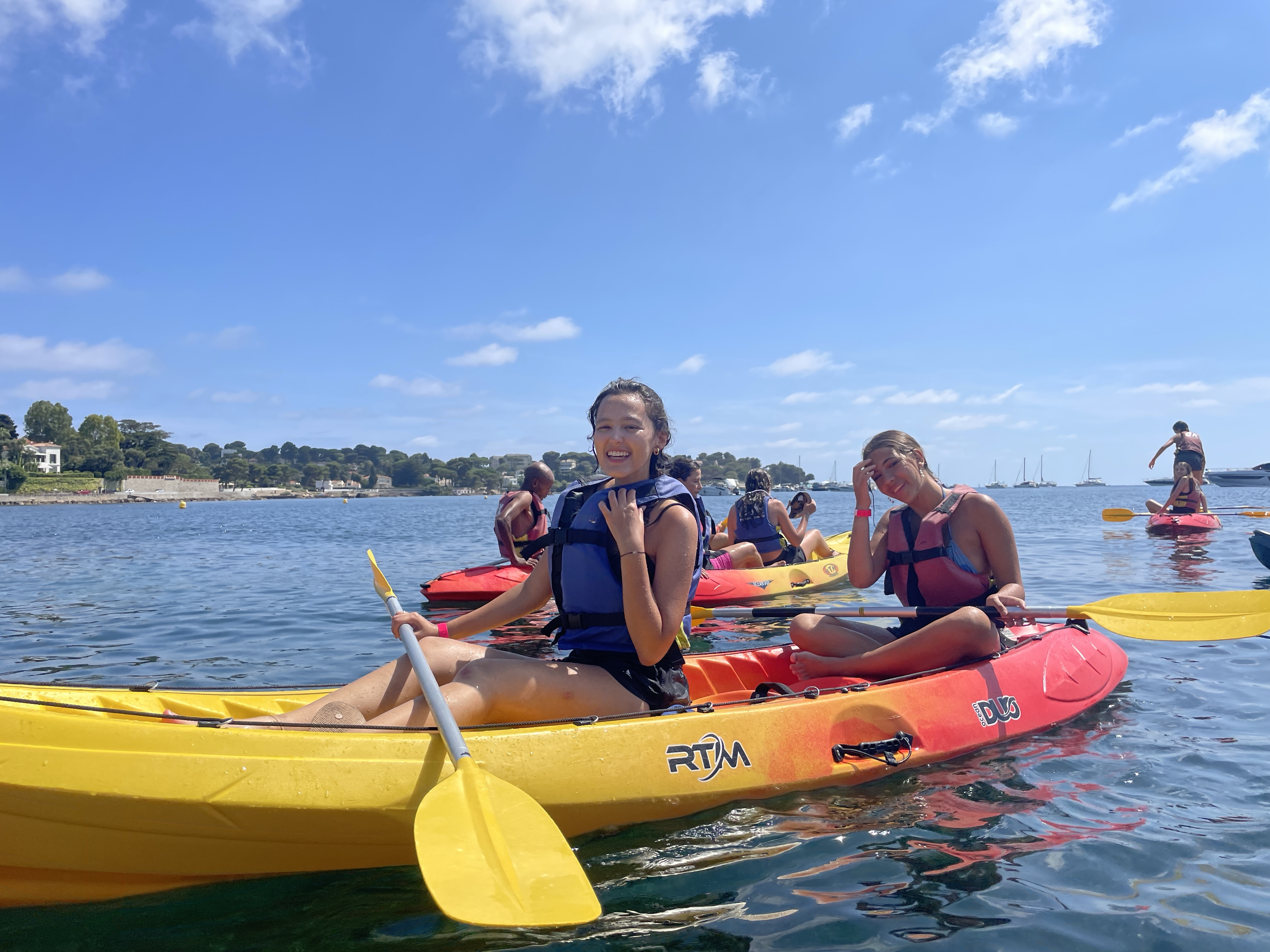 Activite kayak programme junior