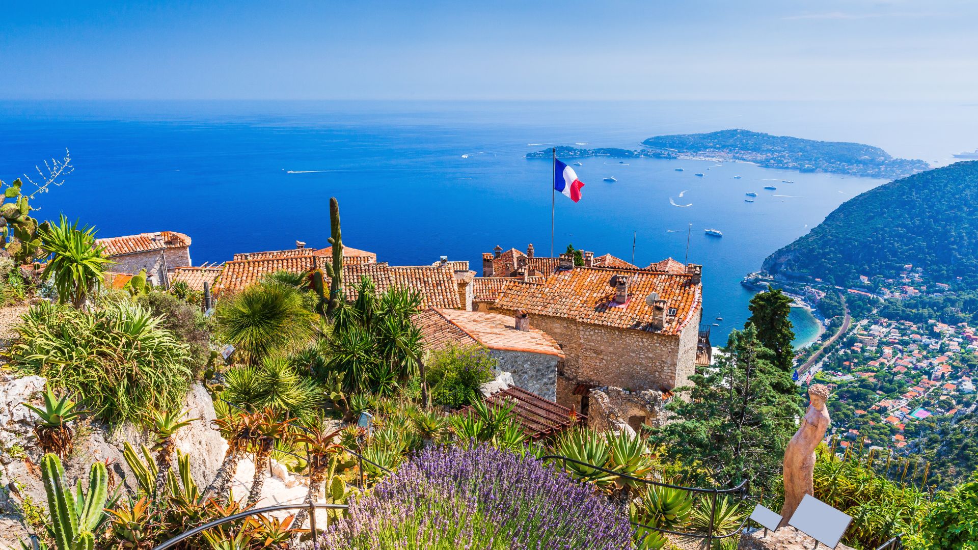 French painters and their works on the French Riviera