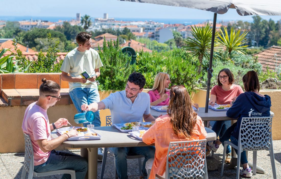 An ideal setting for learning french