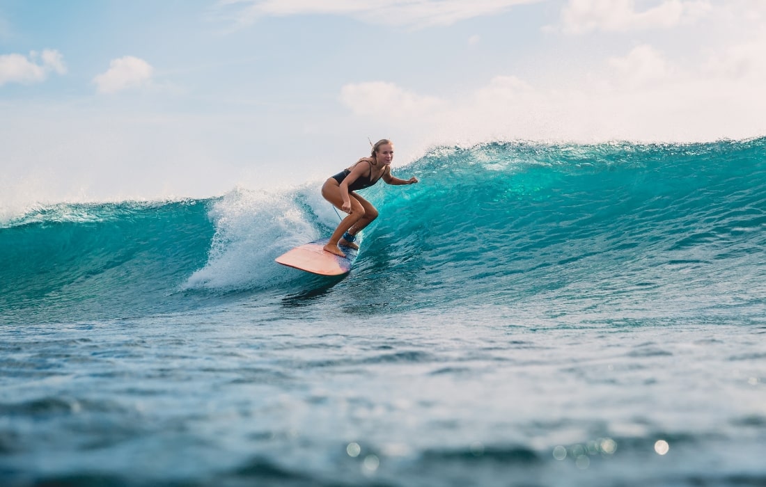 Biarritz surf activity
